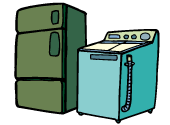 テレビ・冷蔵庫・洗濯機・エアコン